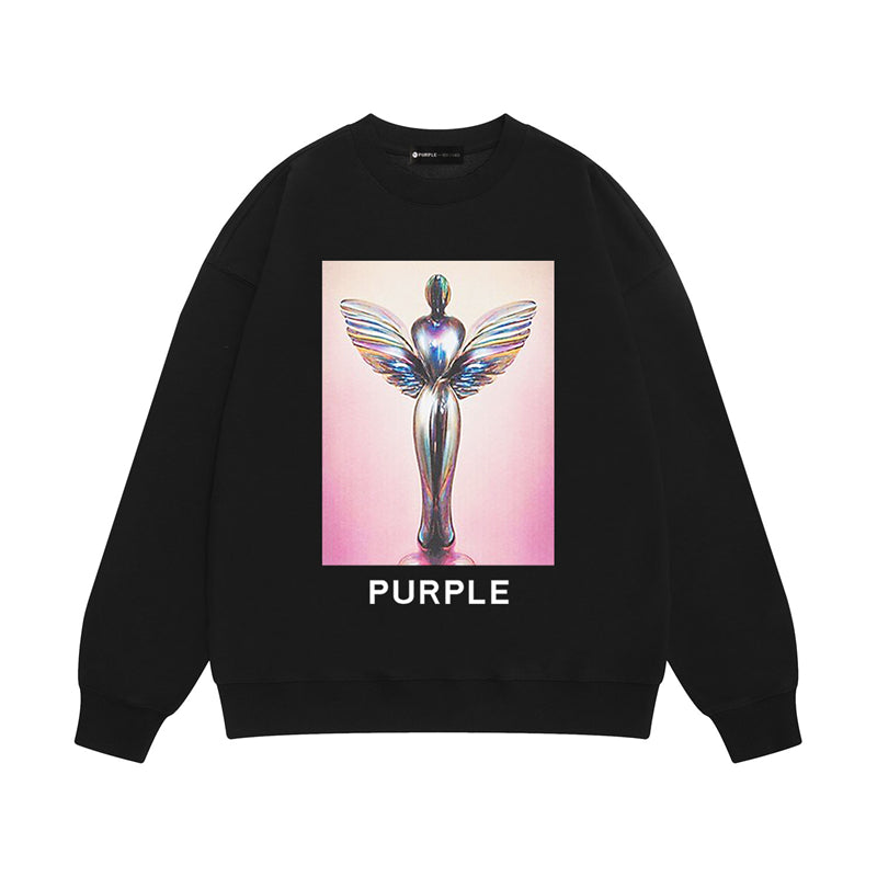Street style Purple Brand sweatshirts
