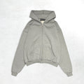 Forward, Always Ultra Heavyweight Hooded Zip Sweatshirt: Grey