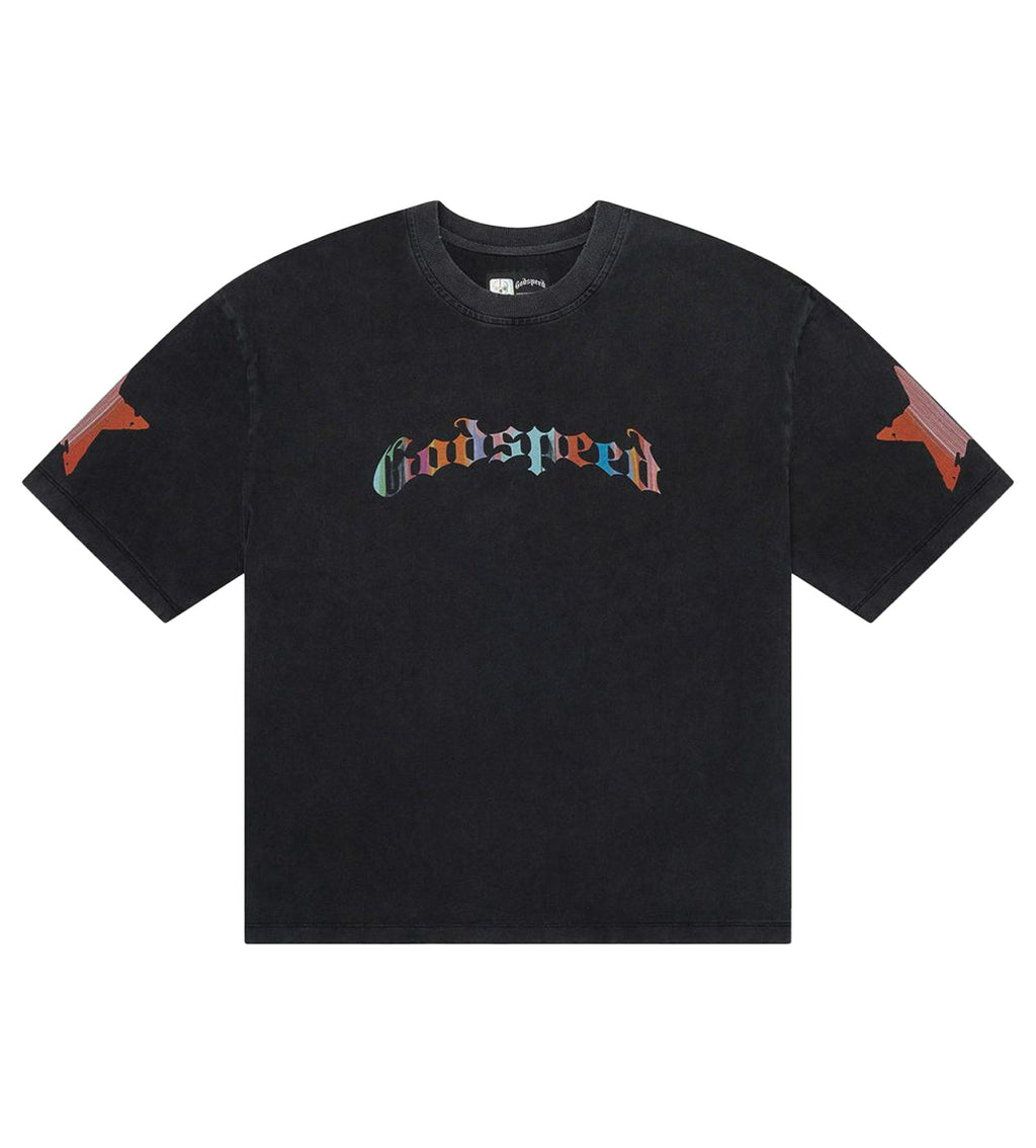 Godspeed Pastel Cowboy Tee Grey