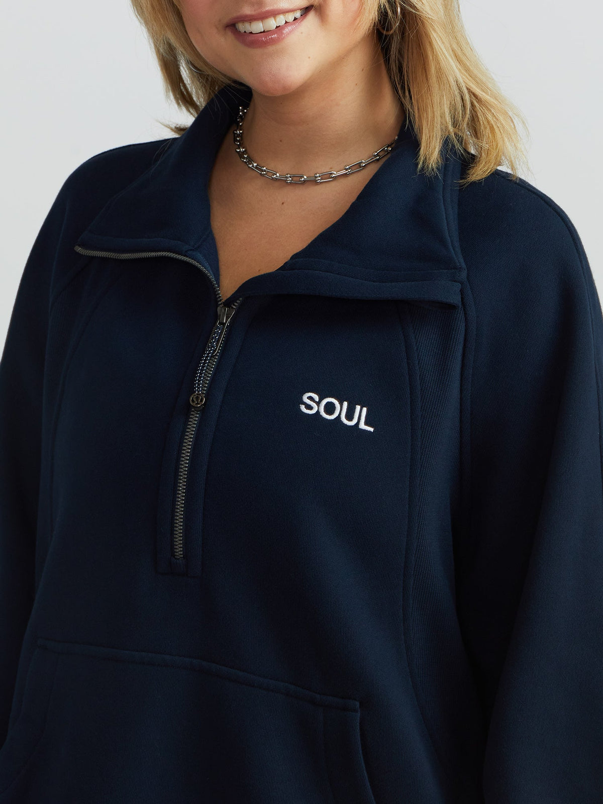 Lounge Scuba 1/2 Zip Funnel