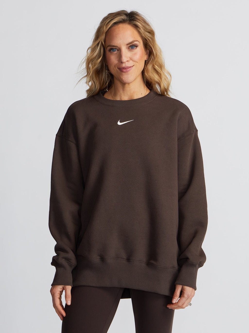 Oversized Crew-Neck Sweatshirt