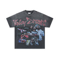 VALE USA Rhinestone Graphic T-Shirt