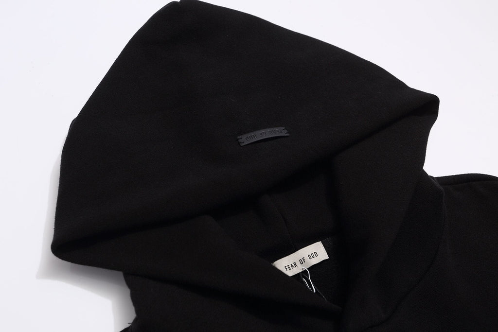 Fear of God Is Love Washed Graphic Hoodie