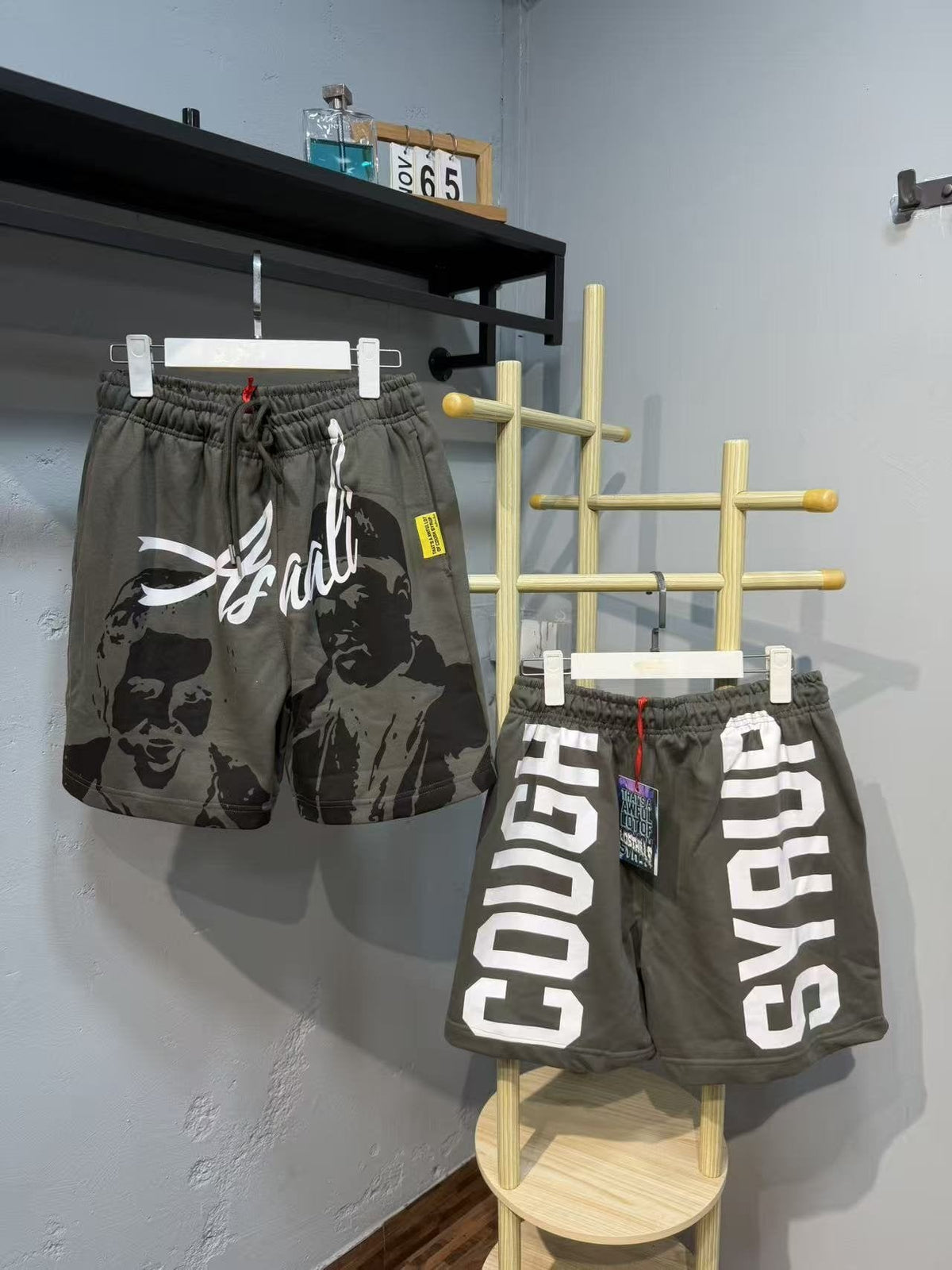 THAT'S A AWFUL LOT OF COUGH SYRUP Portrait Graphic Shorts
