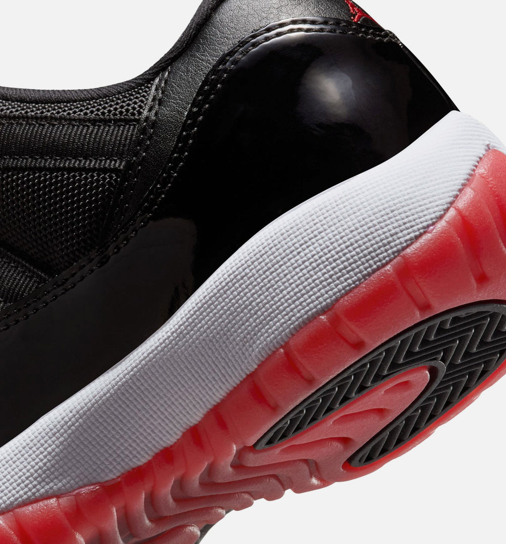 Air Jordan 11 Retro Bred – Grade School Lifestyle Shoe in Black/Varsity Red/White
