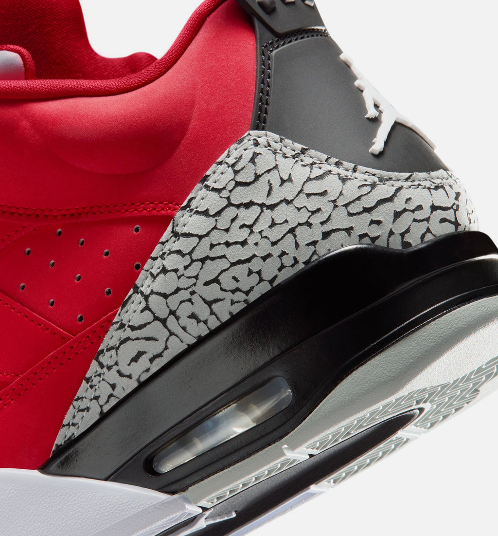 Son of Mars Low Men's Lifestyle Shoes - Fire Red/Black/Grey Mist/White