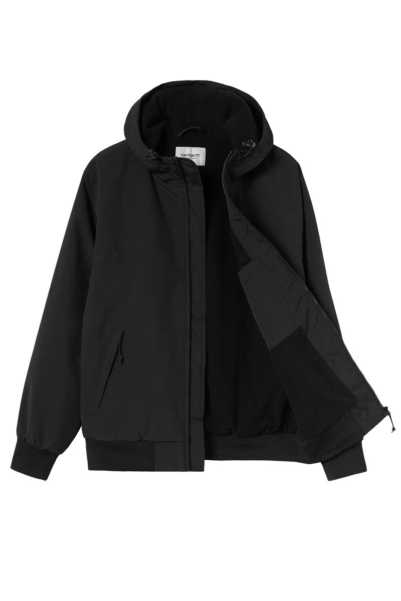 CARHARTT WIP HOODED SAIL JACKET Black / White