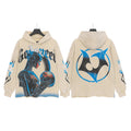 Godspeed Robot Skull Flame Graphic Hoodie