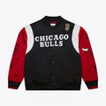 M&N Chicago Bulls Team Origins Satin Jacket