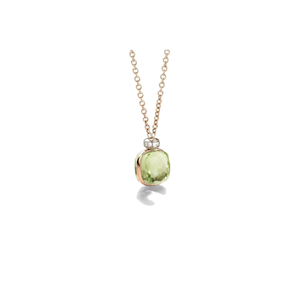 Pomellato Style Perfume Bottle 18K Gold-Plated Necklace