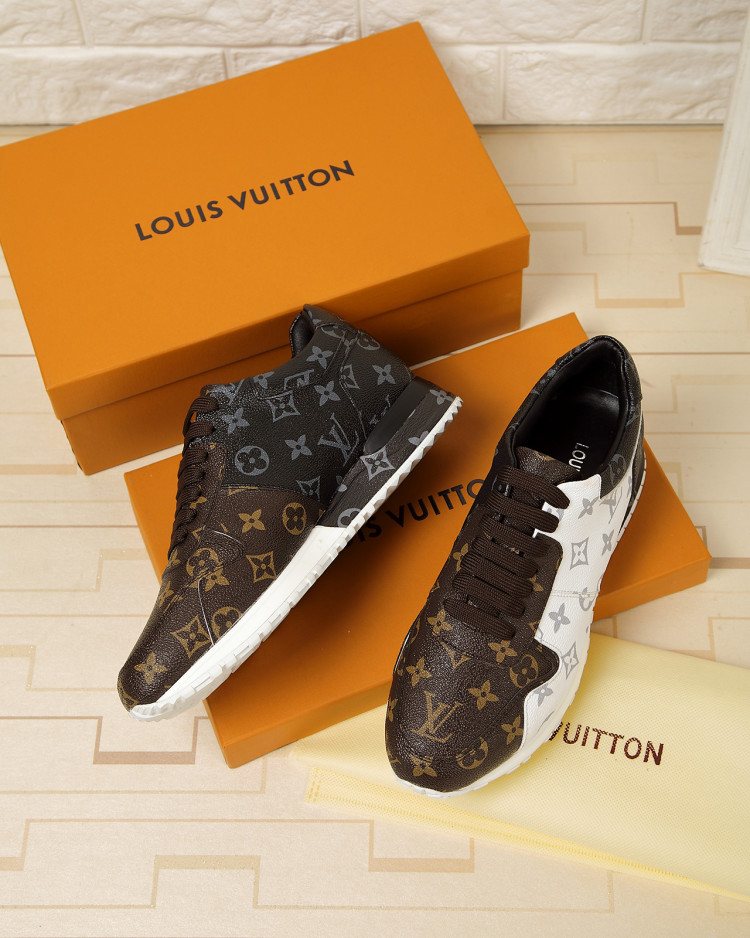 Louis Vuitton Monogram Lace-Up Sneakers