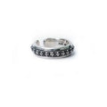 Chrome Hearts PLUS PYRAMID OPEN BAND RING 4